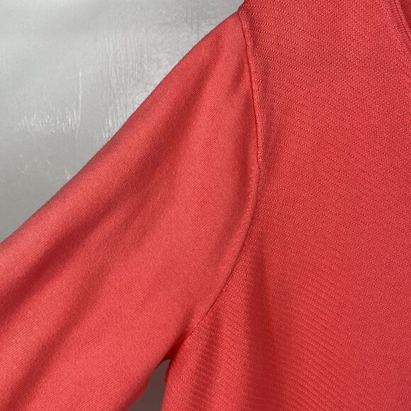 Talbots 100% cotton pink knit 3/4 sleeve pullover sweatshirt size 2X - Picture 2 of 8